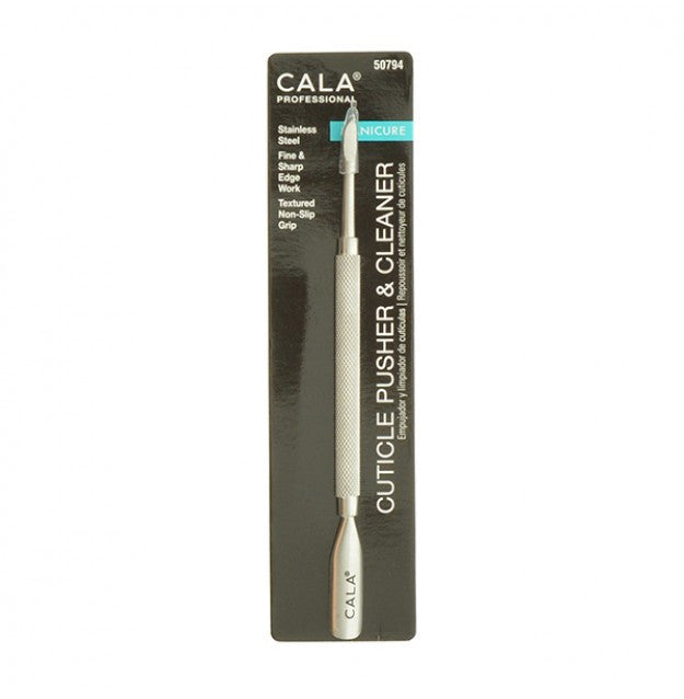 Cala Professional Manicure Cuticle Pusher & Pterygium Remover - ADDROS.COM